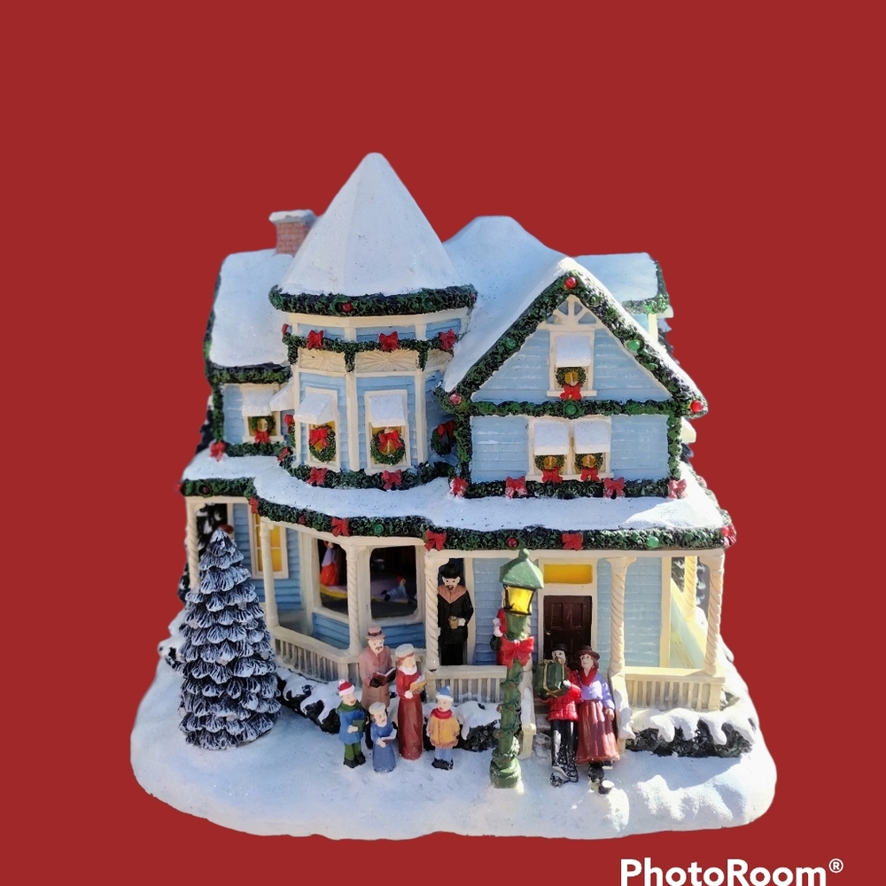 Thomas Kincade Hawthorne Village Christmas Collection "A light Sound"